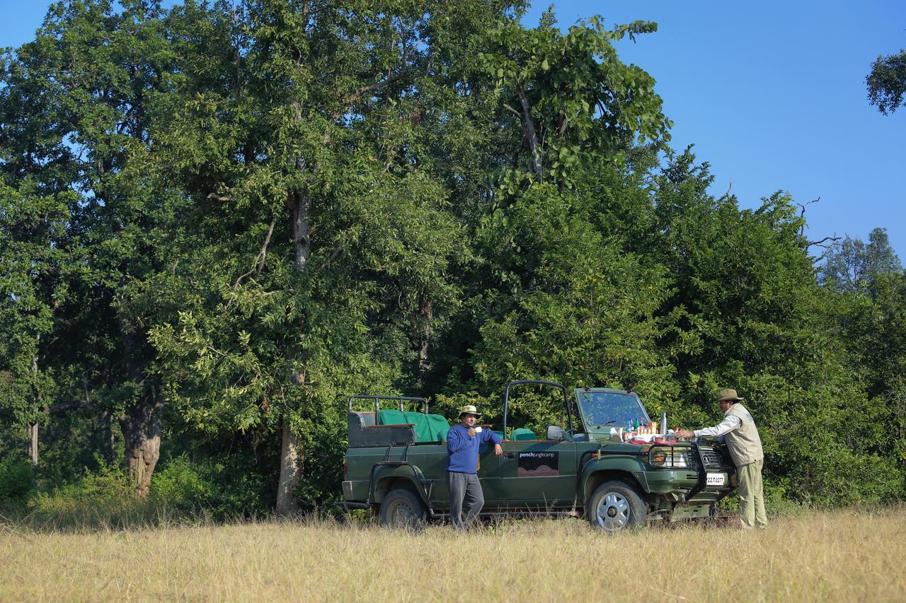 Отель Pench Jungle Camp Khawasa Экстерьер фото