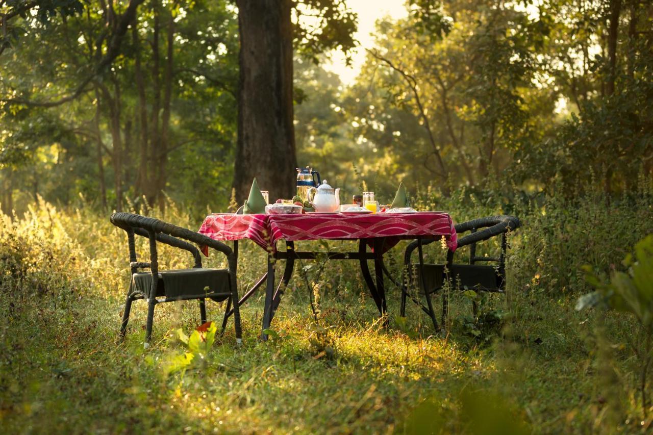 Отель Pench Jungle Camp Khawasa Экстерьер фото