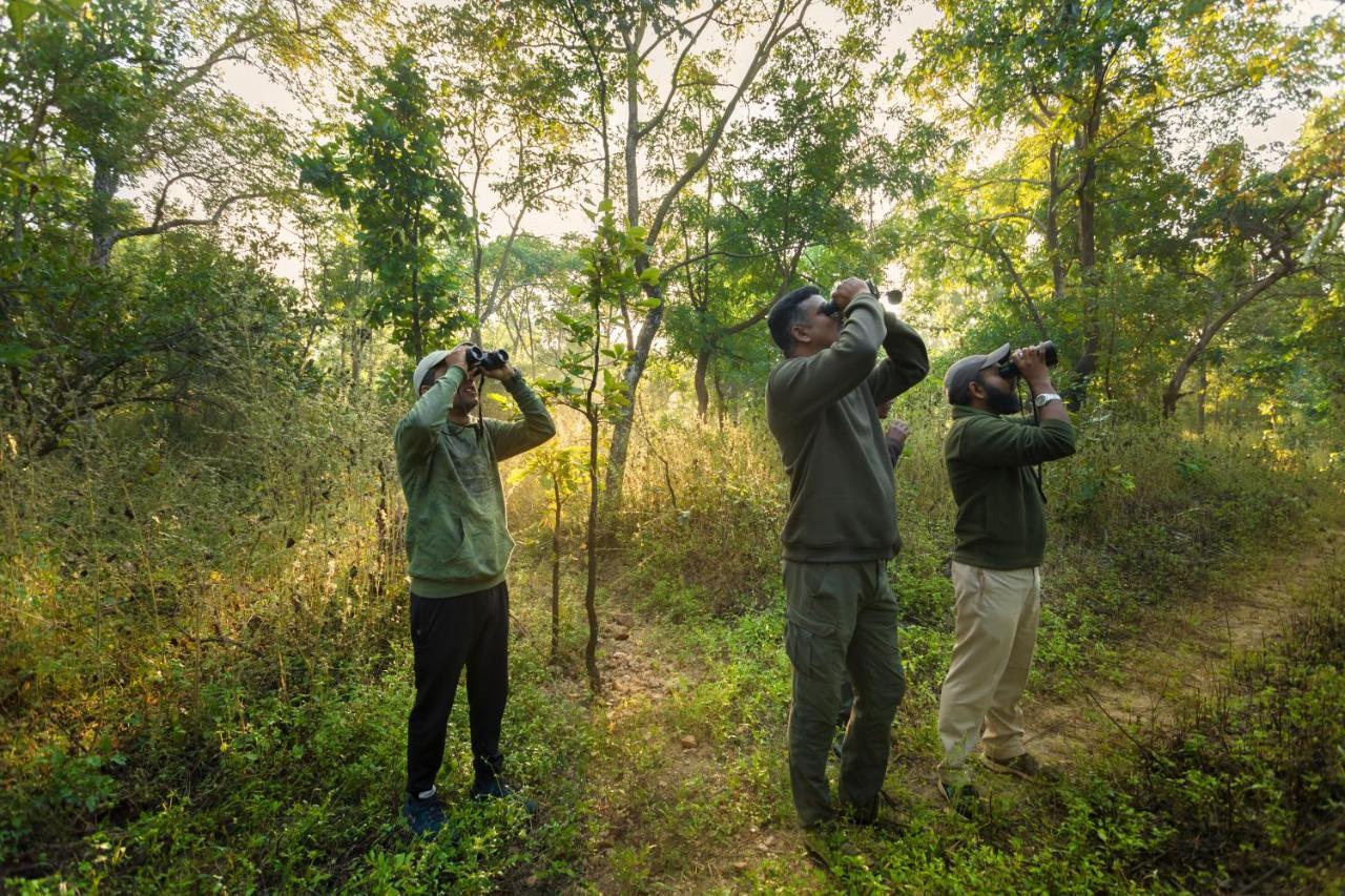 Отель Pench Jungle Camp Khawasa Экстерьер фото